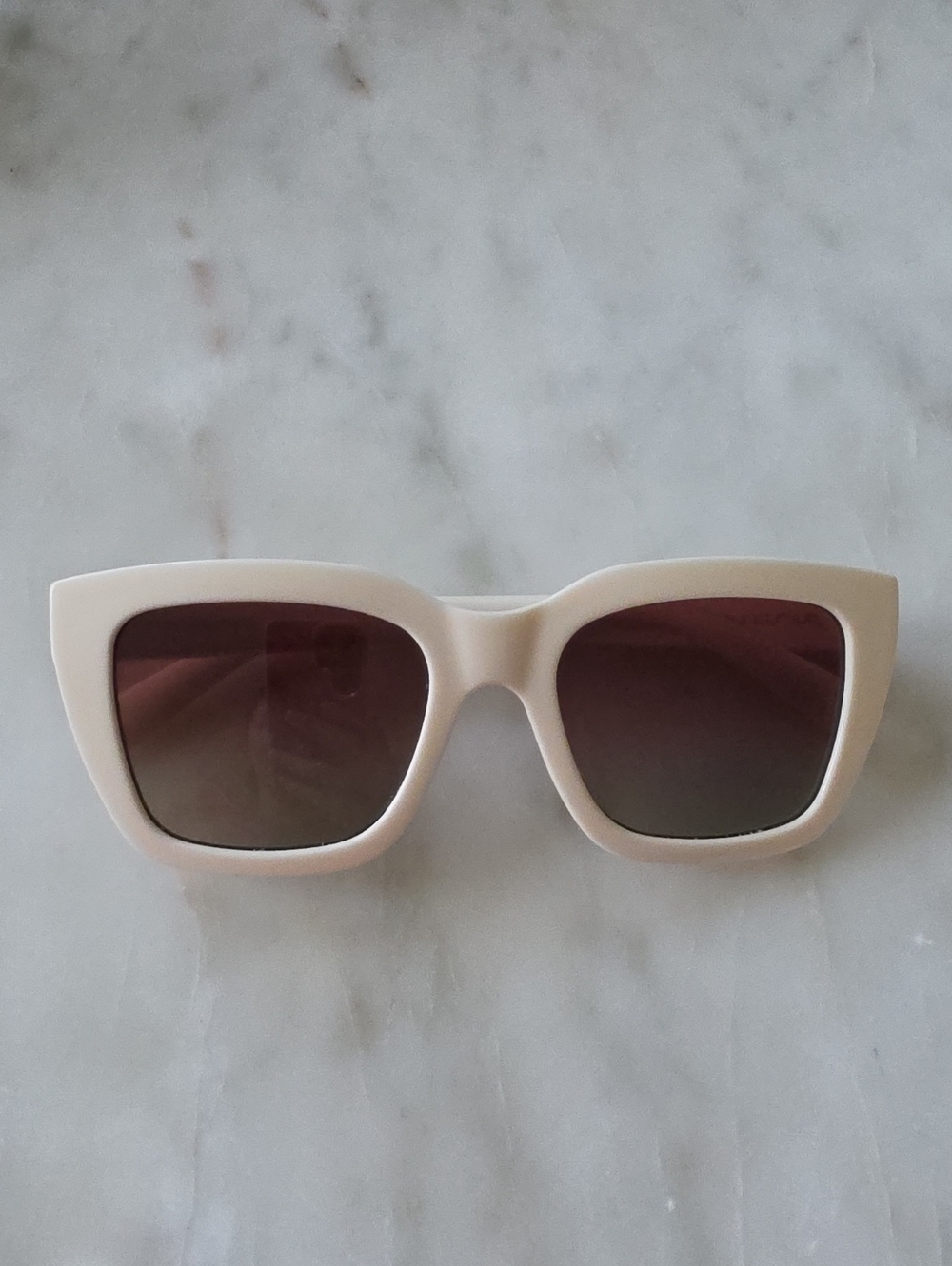 Suncloud Polorized Women's Cream Square Sunglasses